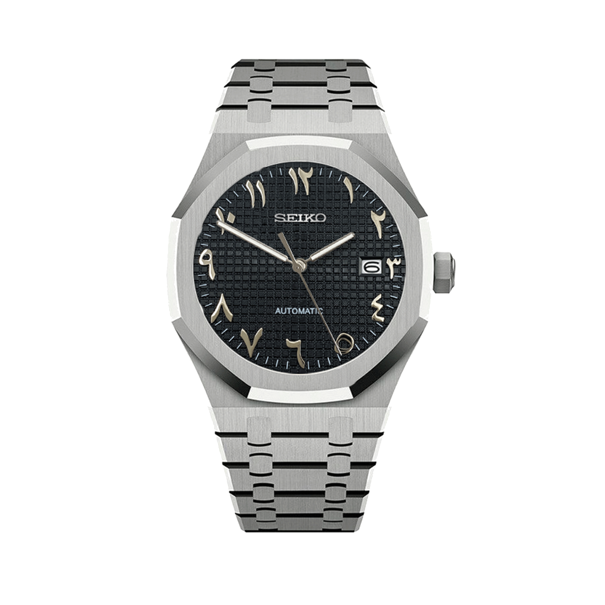 Montre Seikoak | Arabic | Black
