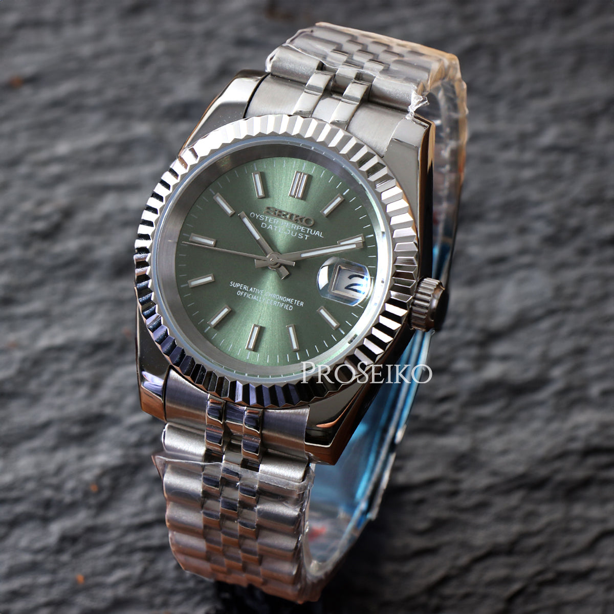 Montre Justeiko | Vert Menthe