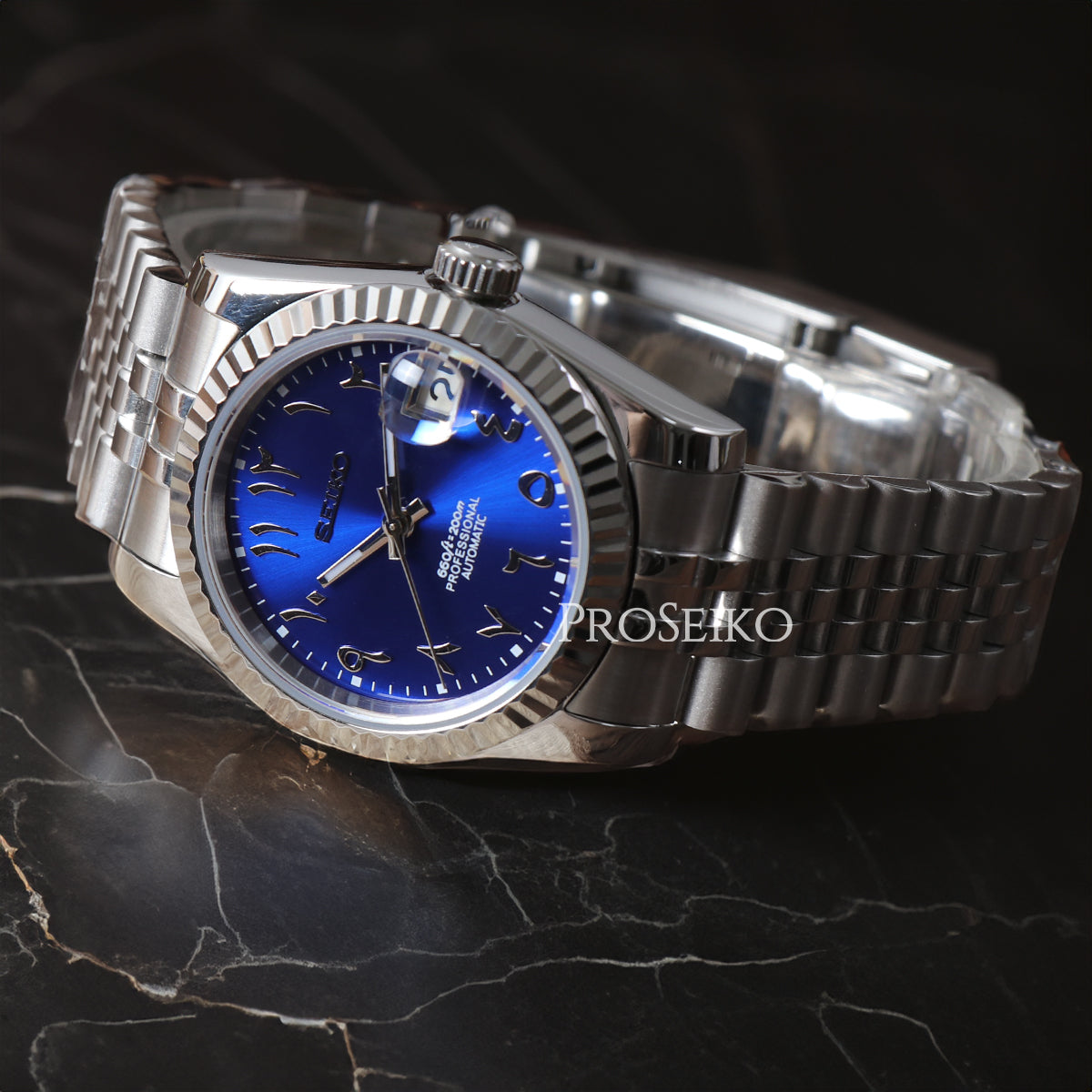 Montre Justeiko | Arabic | Royal Blue
