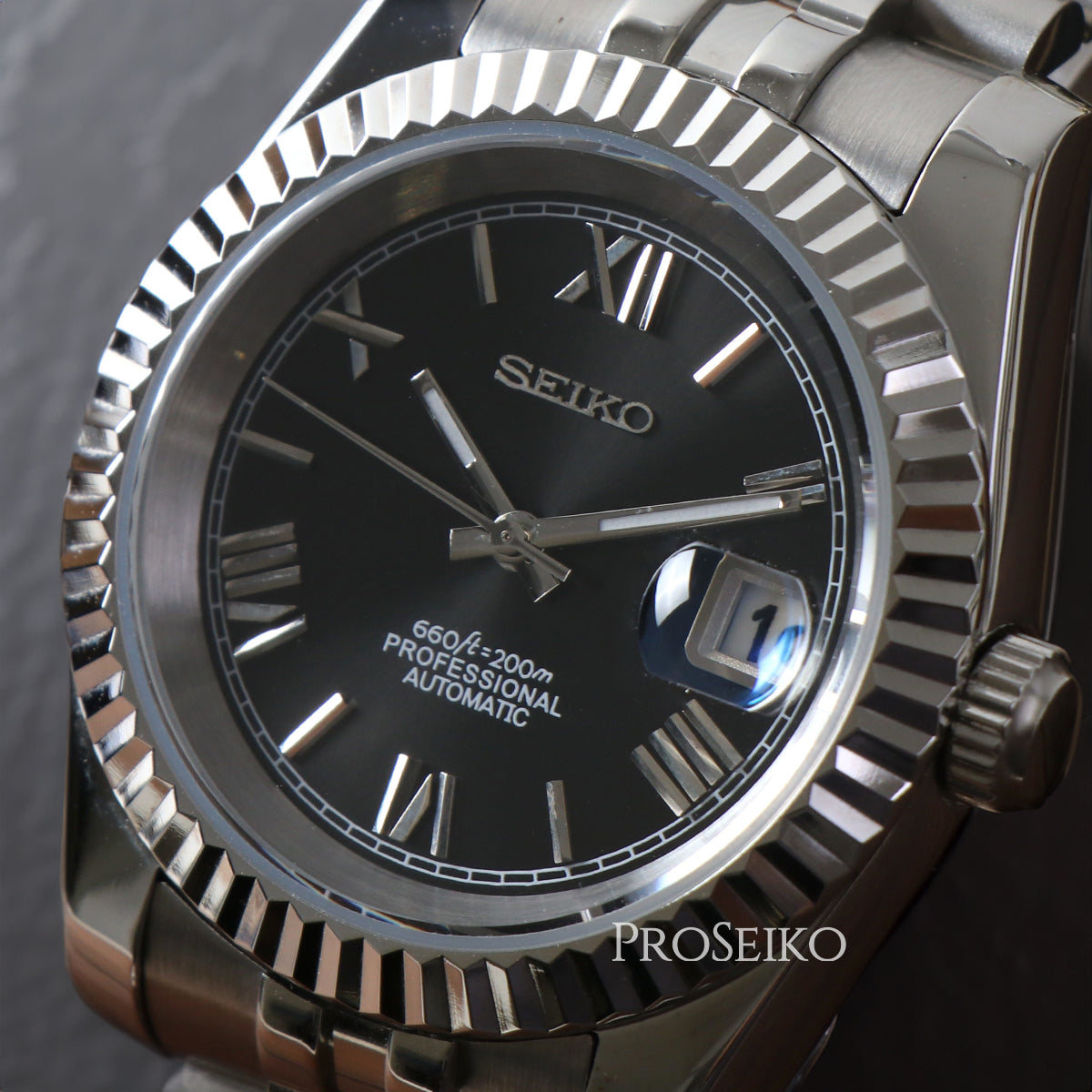 Montre Justeiko | Roman | Black
