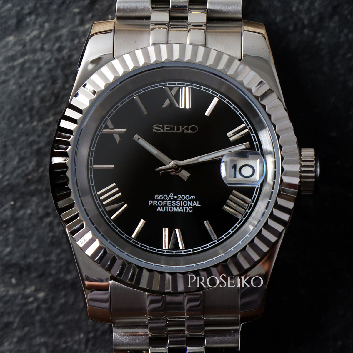 Montre Justeiko | Roman | Black