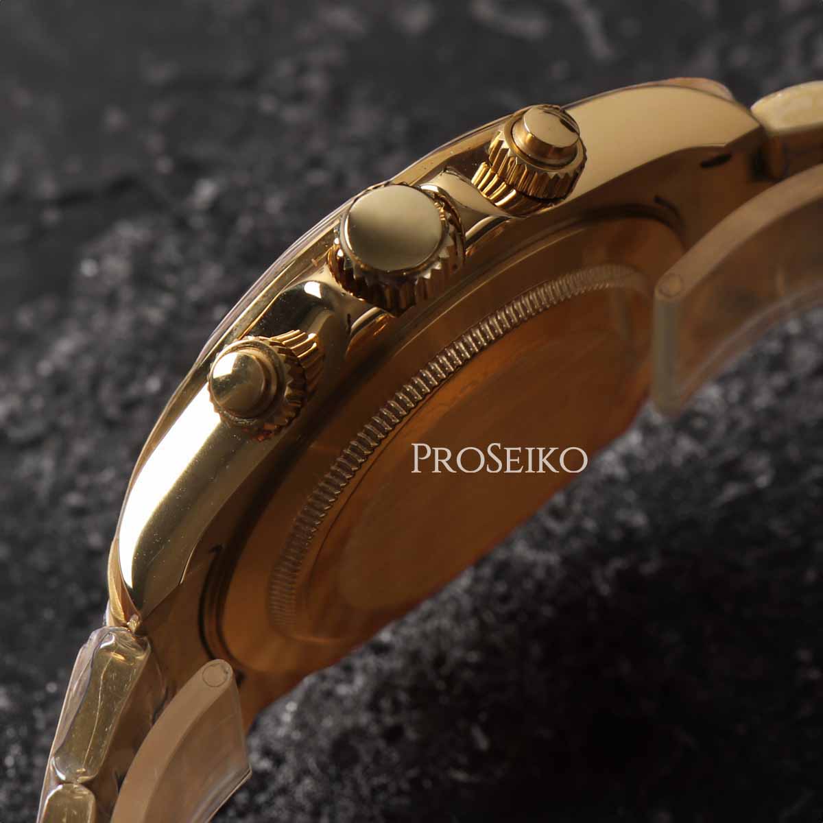 Montre Seikona | Gold | Green