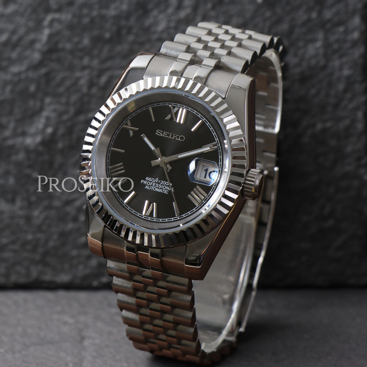 Montre Justeiko | Roman | Black