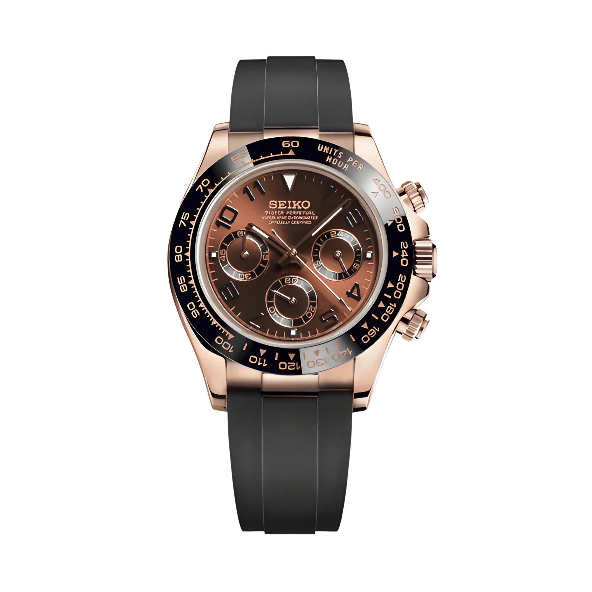 Montre Seikona | RoseGold | Brown