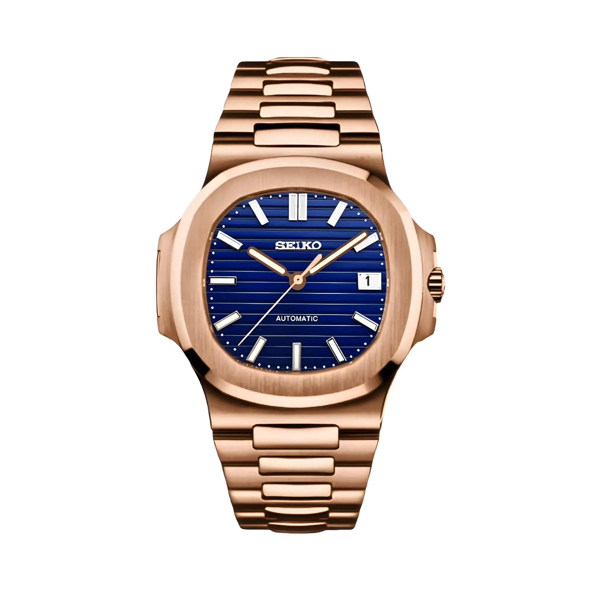 Montre Nautiko | Gold Rose | Royal Blue