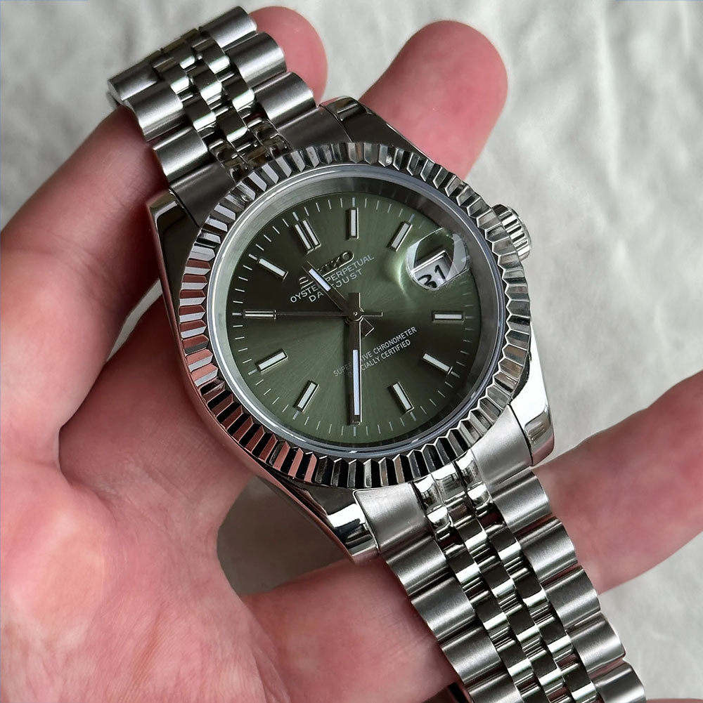Montre Justeiko | Vert Menthe