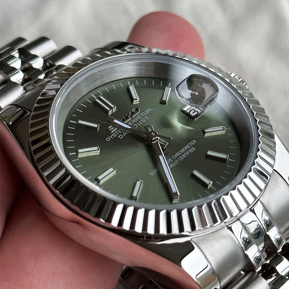 Montre Justeiko | Vert Menthe