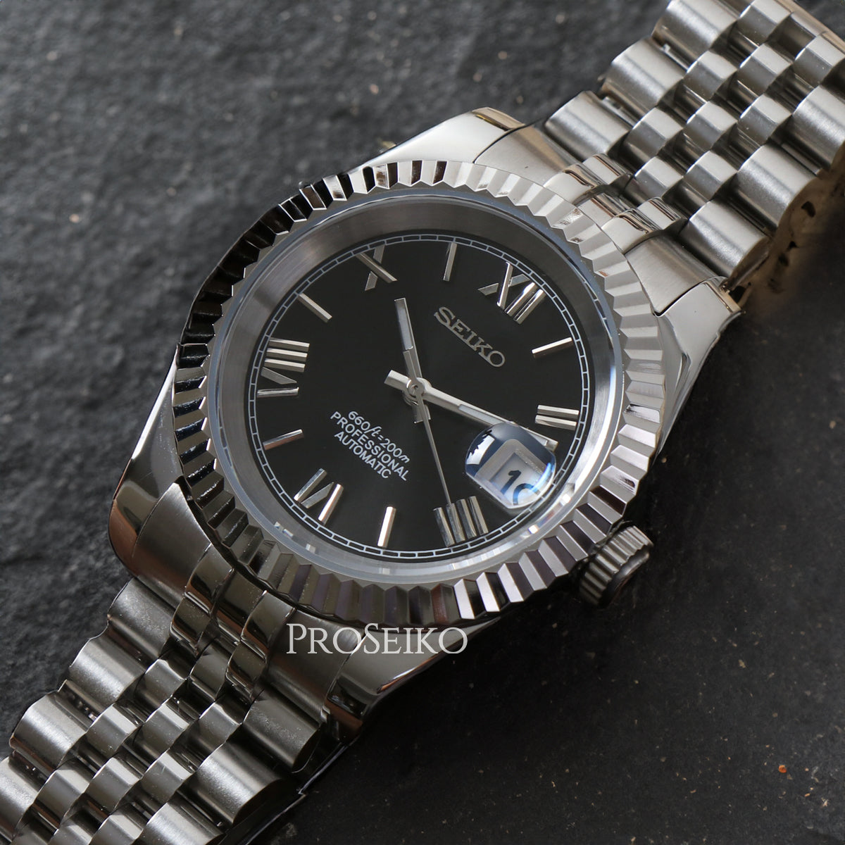 Montre Justeiko | Roman | Black