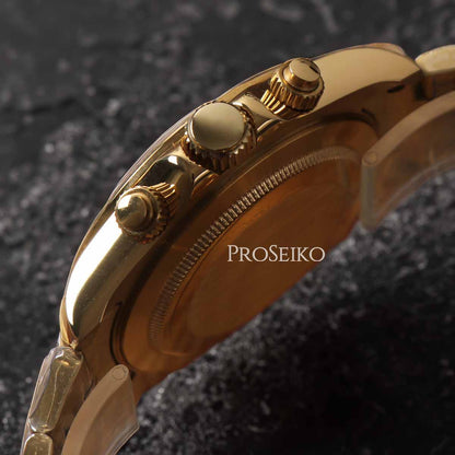 Montre Seikona | Gold | Green