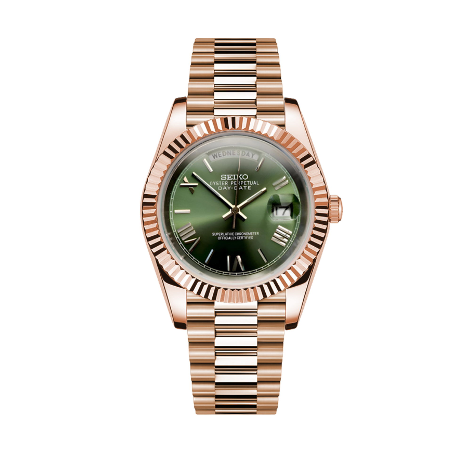 Justeiko | Daydate | Green Gold