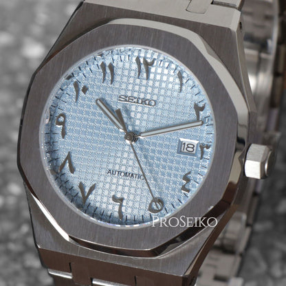 Montre Seikoak | Arabic | Ice Blue