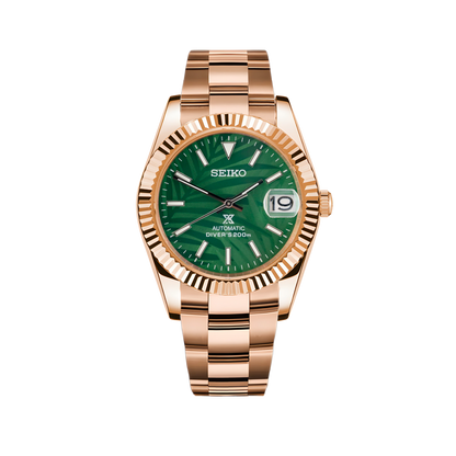Montre Justeiko | Rose Gold | Palm