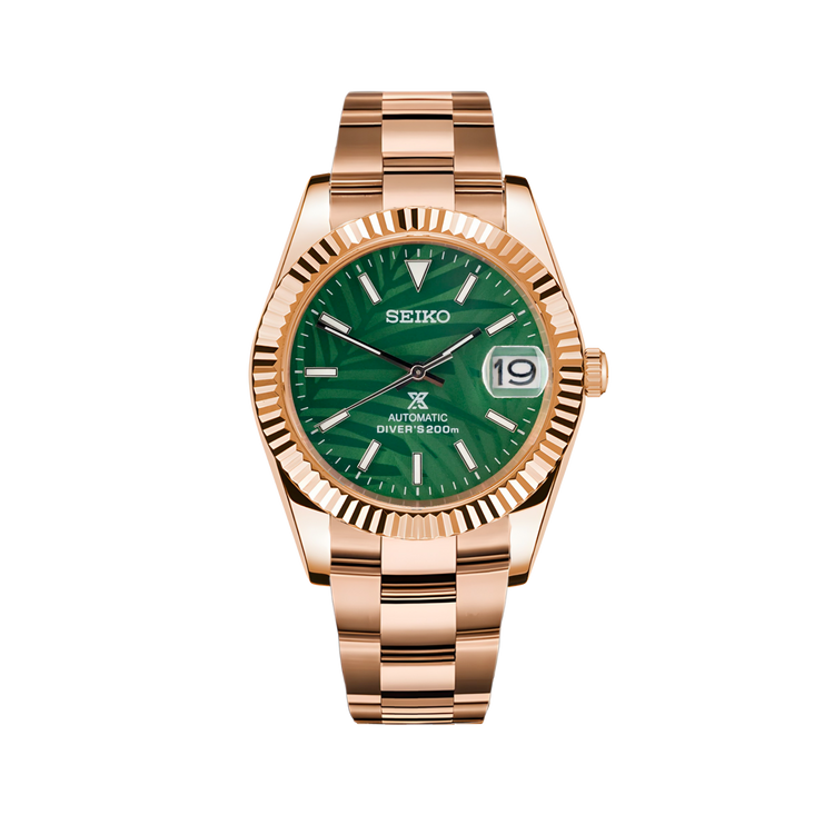 Montre Justeiko | Rose Gold | Palm