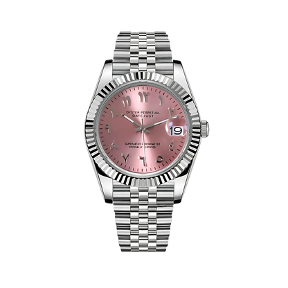 Montre Justeiko | Arabic | Pink