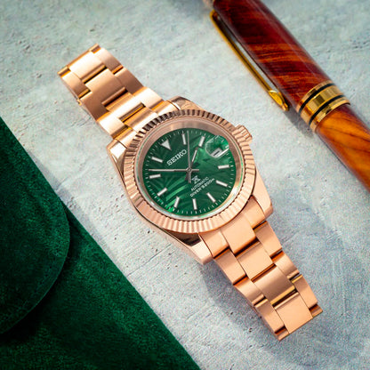 Montre Justeiko | Rose Gold | Palm