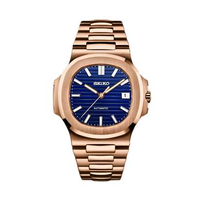 Montre Nautiko | Gold Rose | Royal Blue