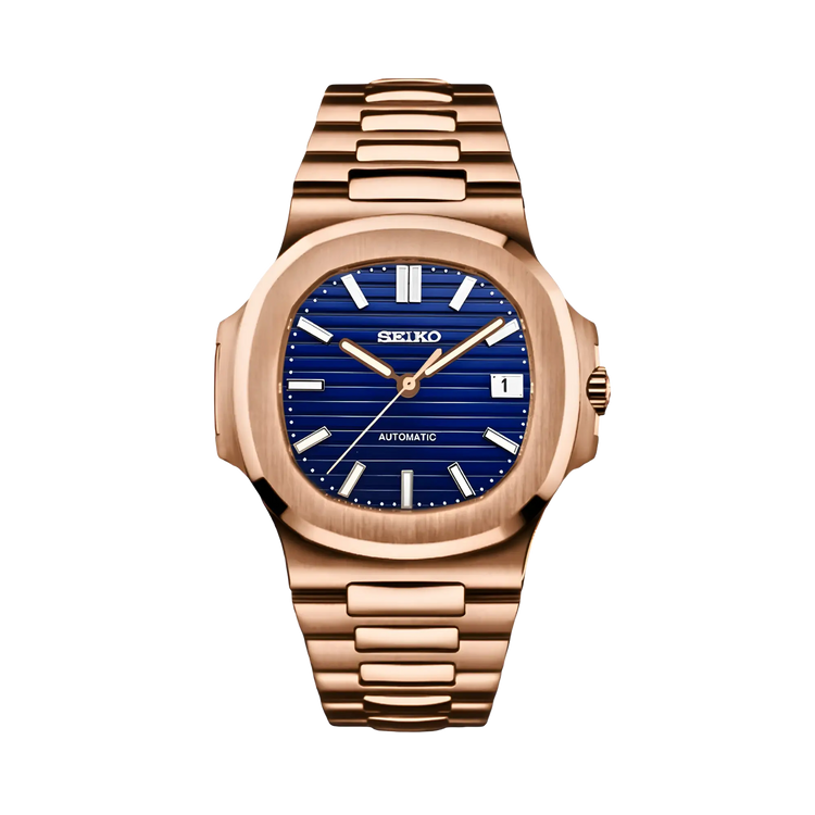Montre Nautiko | Gold Rose | Royal Blue